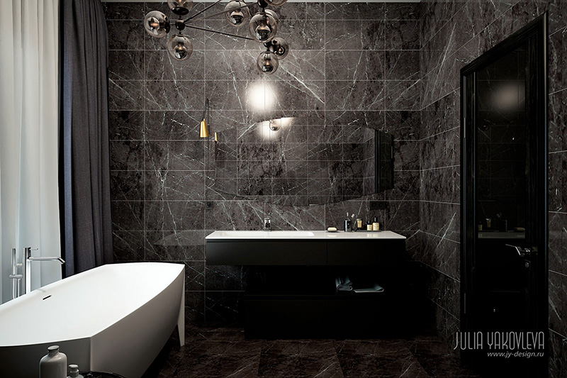 JY-design | Квартира в серых тонах, ЖК «Большой»
